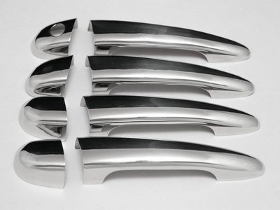 Накладки на ручки дверей (нерж.) 4 шт. BMW  X - 6 2009 >